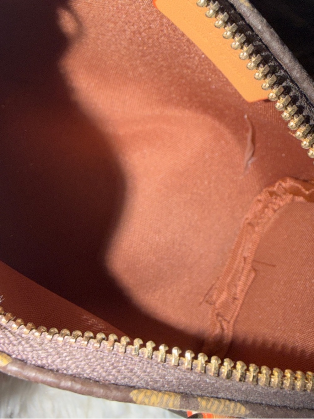 Vintage Monogram Mini Satchel in Brown and Tan - Picture 3 of 6